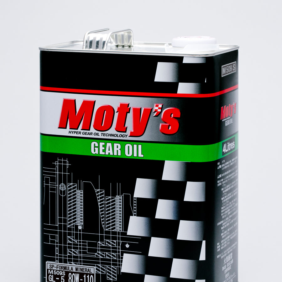 MOTY'S M509S 80W110 SP-FORMULA MINERAL GEAR OIL FLUID 4L